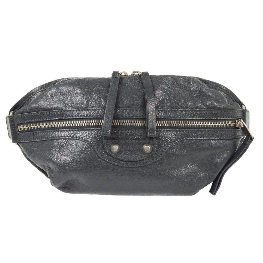 BALENCIAGA GRAY NEO LIFT BELT SLING BAG 542013.1202.R.568024 NQ00467